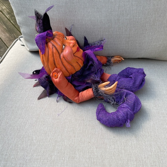 Katherine's Collection Wayne Kleski Whimsical Pumpkin Shelf Sitter - Picture 10 of 11